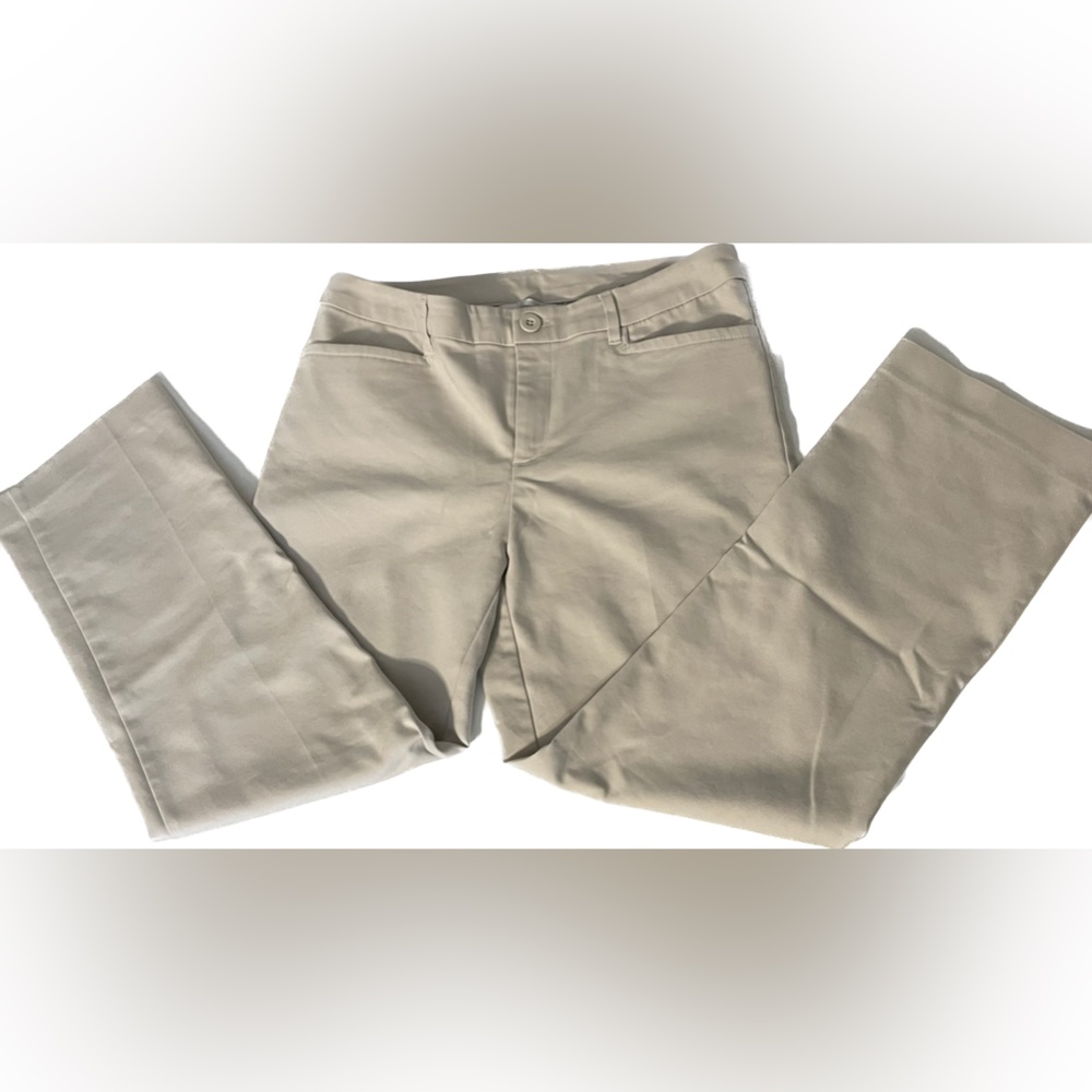 Christopher & Banks Women’s Cropped Khaki Trouser Size 8 Short